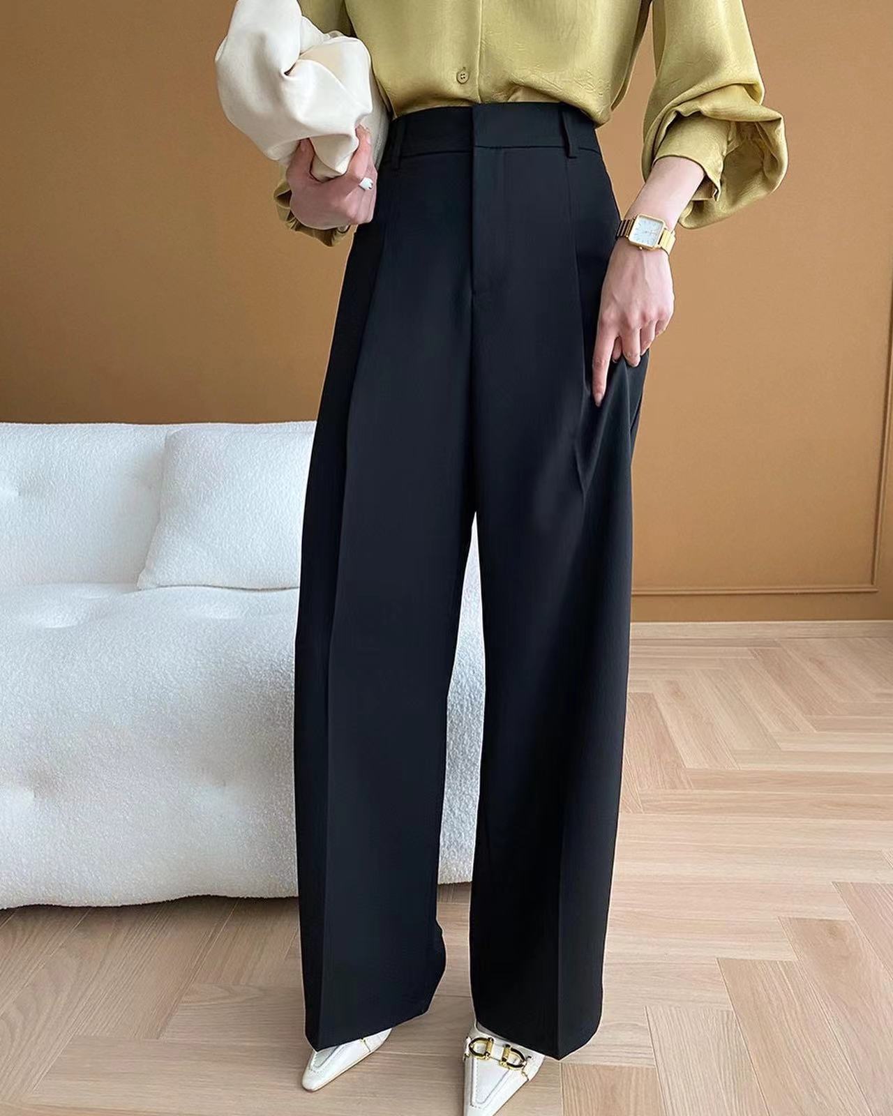 High Waist Wide Leg Pants