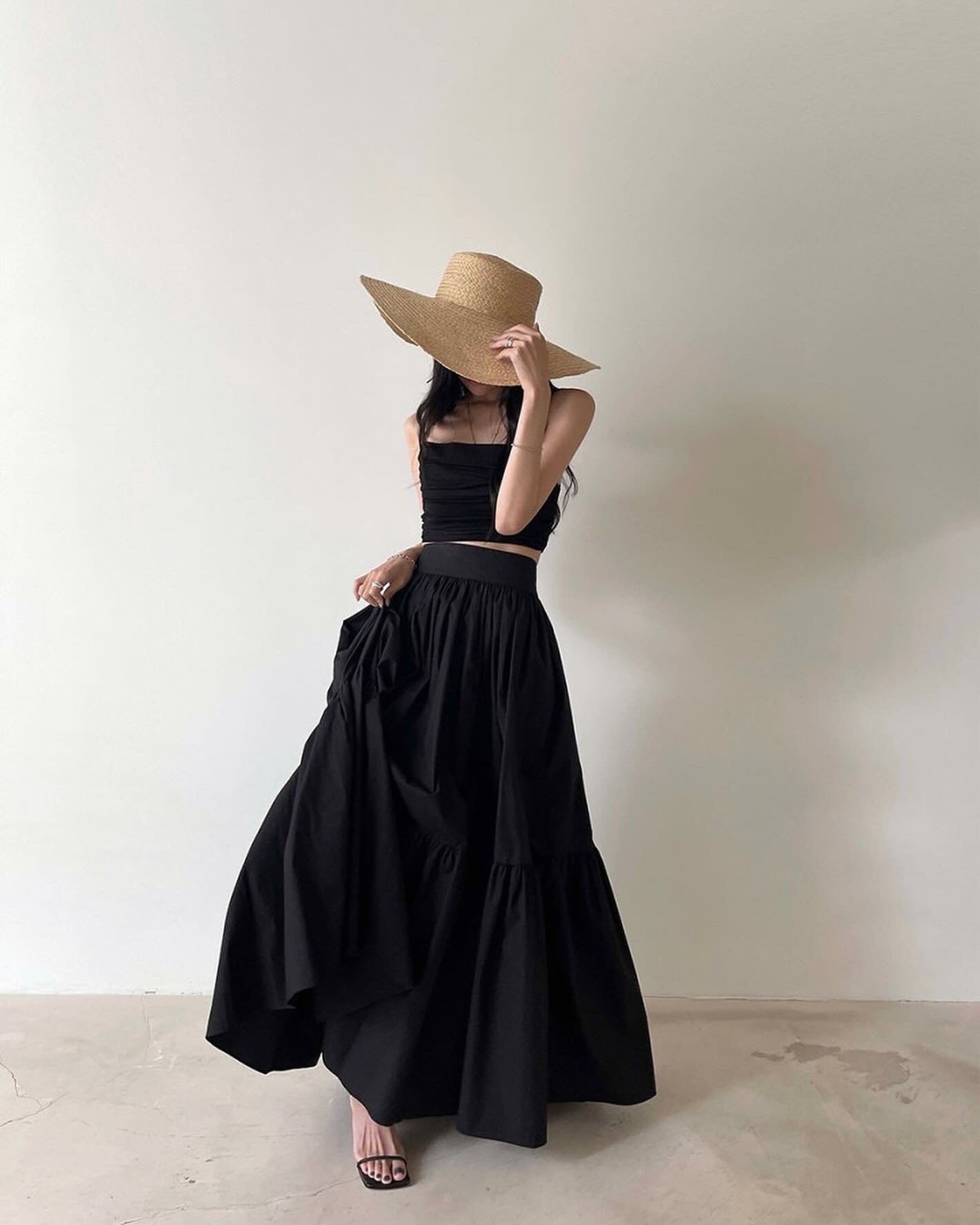 Flared skirt in french online