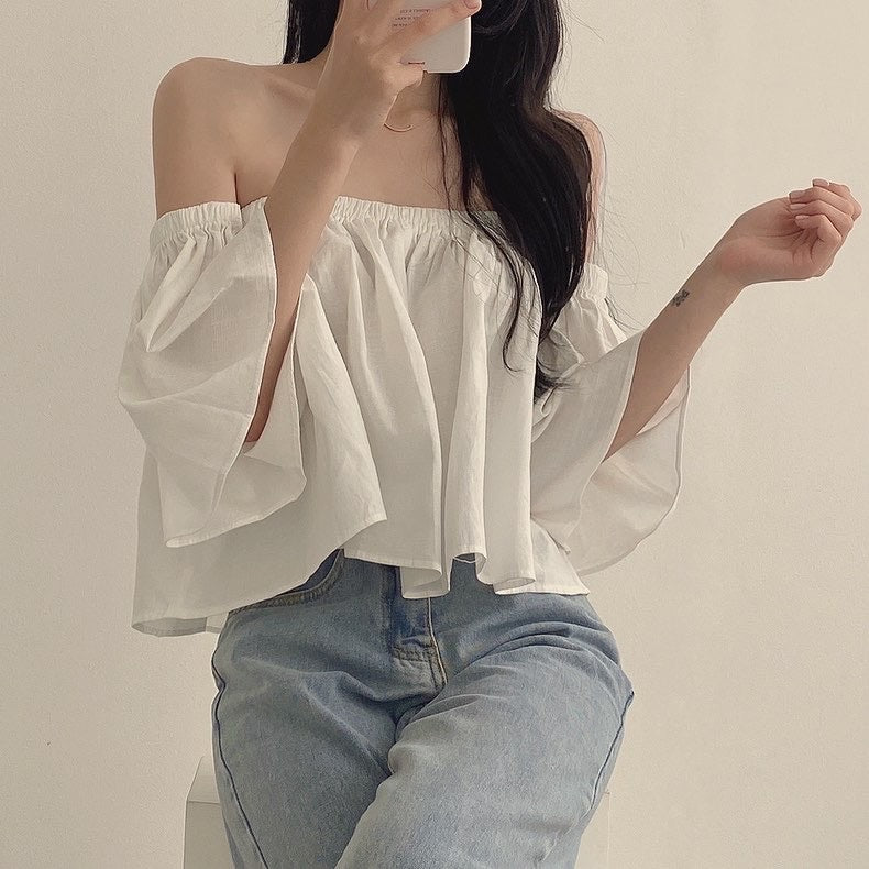 Off shoulder top