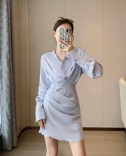 Shirt Long Sleeve Dress