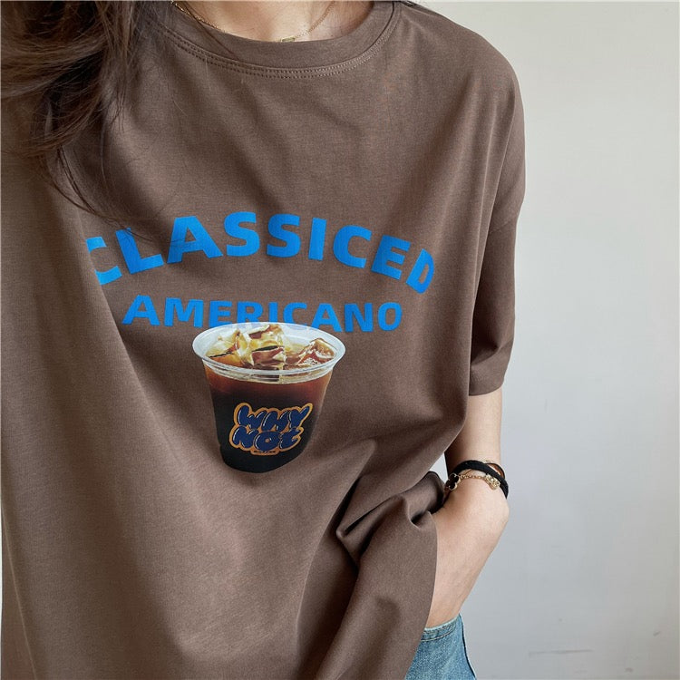 Coffee Letter Tee